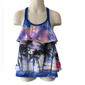 Justice- Ruffle Spaghetti Strap; 6